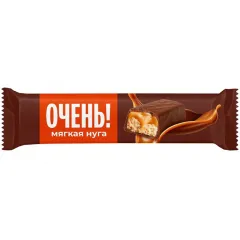 Батончик Очень с нугой и карамелью 42 гр.